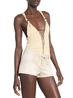 Sakina Lace-Up Tank
