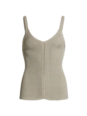 Gene Silk & Cotton Tank