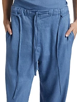 Magnus Linen-Blend Slub Pants