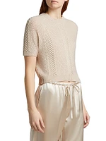 Cable-Knit Cashmere Sweater