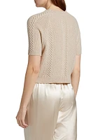 Cable-Knit Cashmere Sweater