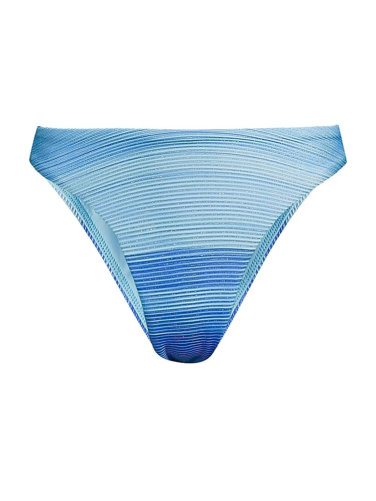 Margot Sunset Stripe Bikini Bottom