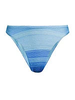 Margot Sunset Stripe Bikini Bottom