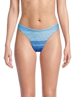 Margot Sunset Stripe Bikini Bottom