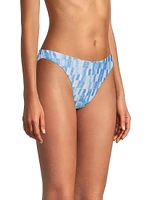 Margot Sunset Tile Printed Bikini Bottom