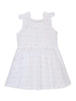 Little Girl's & Cotton Poplin Dress