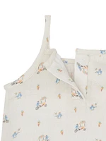 Baby Girl's Penguin Pints Tank Top & Bloomers Set