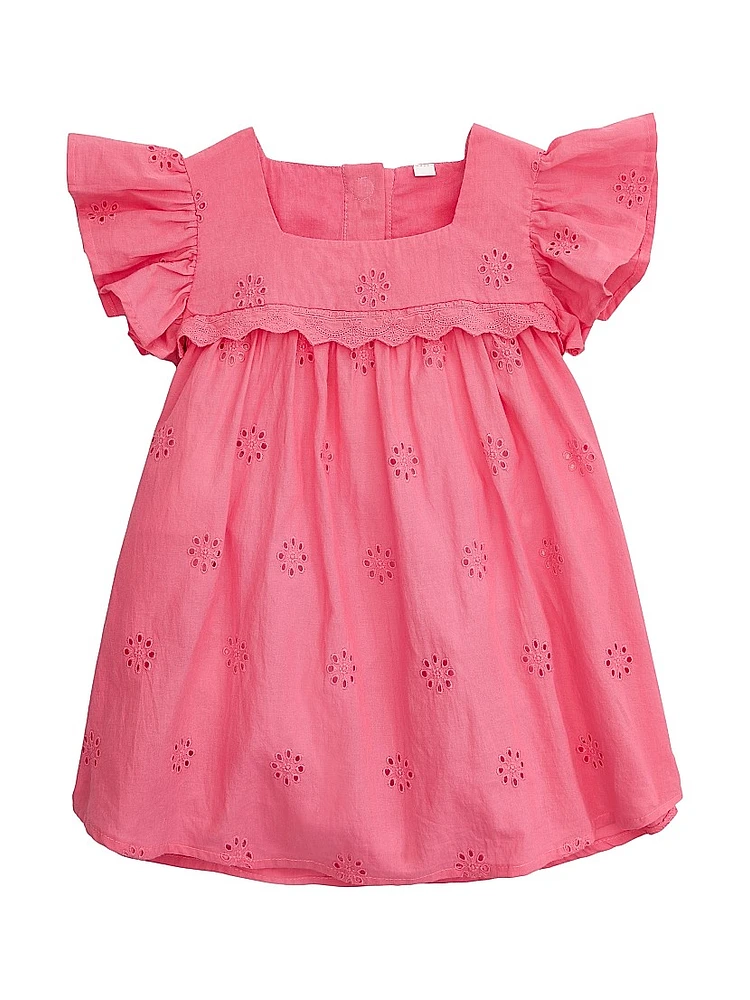 Little Girl's & Eyelet Cotton Dress