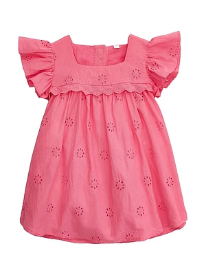 Little Girl's & Eyelet Cotton Dress