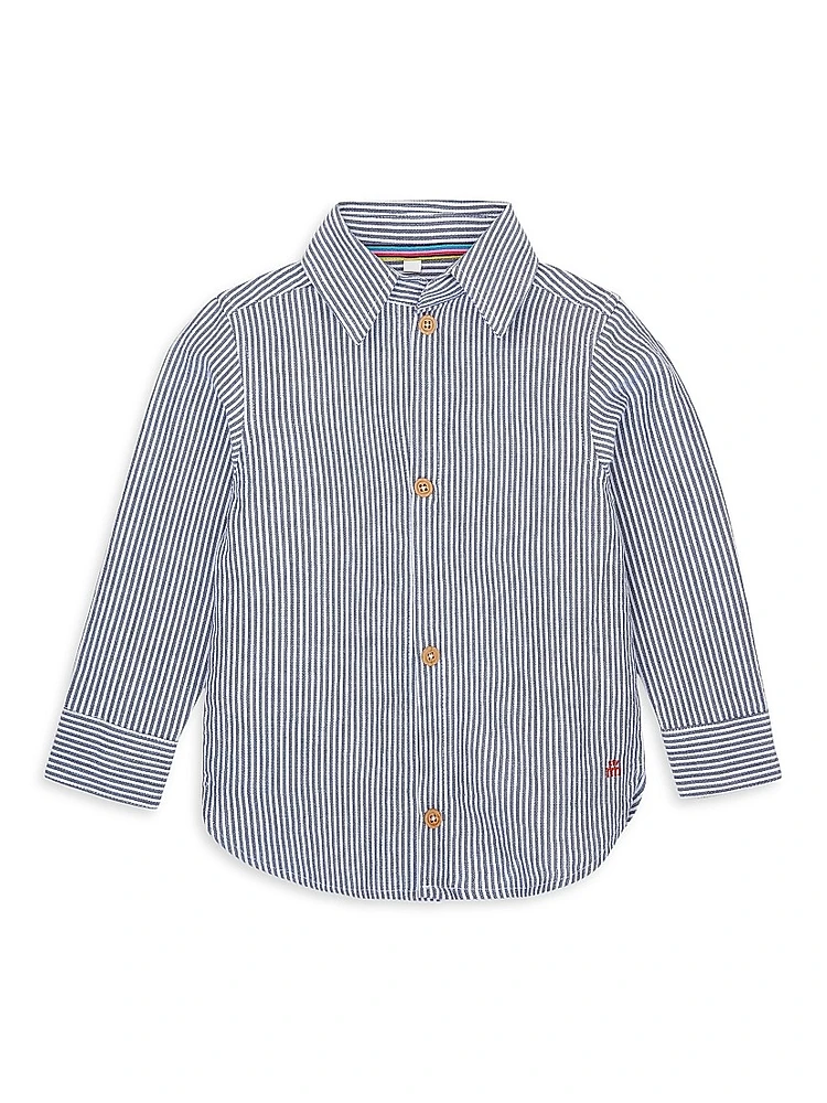 Little Girl's & Girls Chambray Cotton Shirt