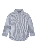 Little Girl's & Girls Chambray Cotton Shirt