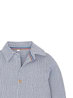 Little Girl's & Girls Chambray Cotton Shirt