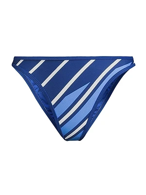The Tati Striped Bikini Bottom
