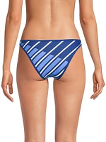 The Tati Striped Bikini Bottom