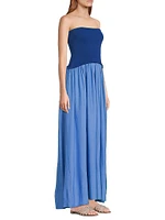 Soglio Strapless Midi-Dress