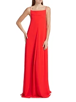 Febe Open-Back Gown