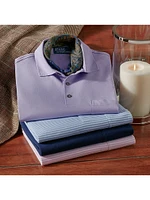 Standard-Fit Lisle Polo Shirt