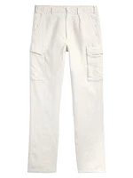 Lateef Slim-Tapered-Fit Linen Cargo Pants