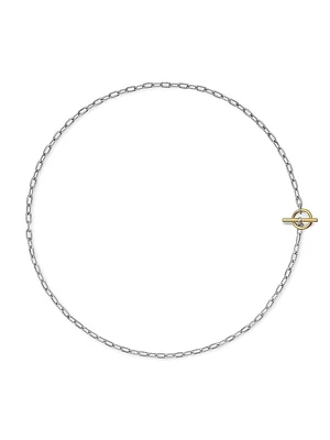DY Madison Toggle Chain Necklace Sterling Silver