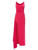 The Mila Jersey Scoopneck Gown