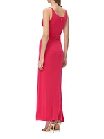 The Mila Jersey Scoopneck Gown
