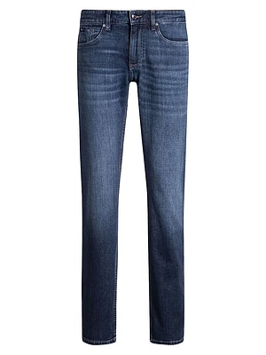 Delaware Slim-Fit Jeans Comfort-Stretch Denim