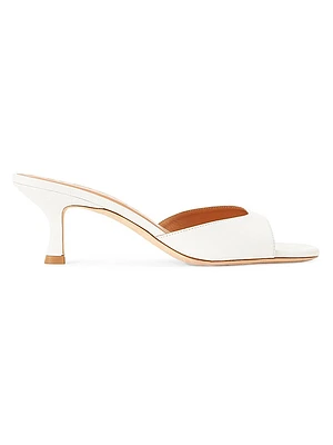 Brigitte 55MM Leather Mules