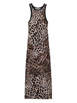 Leopard Print Tank Dress