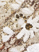 Tiffany Floral Sequin Gown
