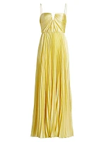 Annna Hammered Satin Gown