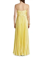Annna Hammered Satin Gown