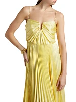 Annna Hammered Satin Gown
