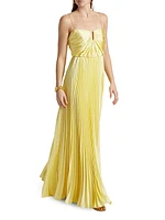 Annna Hammered Satin Gown