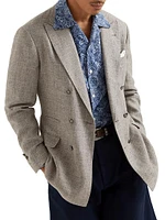 Cotton Paisley Twill Easy Fit Shirt