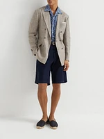 Cotton Paisley Twill Easy Fit Shirt