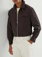 Water Resistant Techno Cotton Gabardine Jacket