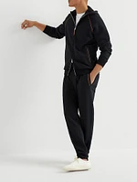 Techno Cotton French Terry Hooded Sweatshirt