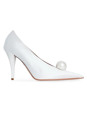Corinna Satin Pumps