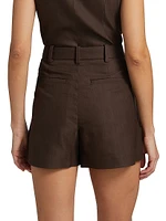 Charles Pleated Tailored Shorts