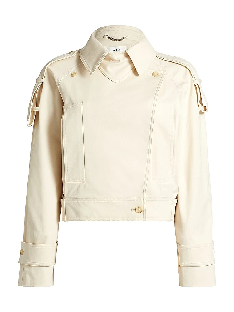 Miles Boxy Trench Jacket