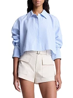 Maude Boxy Button-Front Top