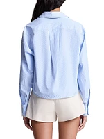 Maude Boxy Button-Front Top
