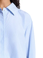 Maude Boxy Button-Front Top
