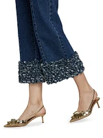 Petal Ethel Embellished Denim Crop Jeans