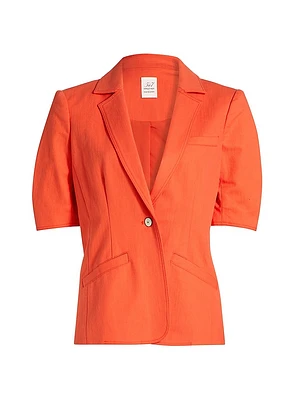 Khloe Short-Sleeve Blazer