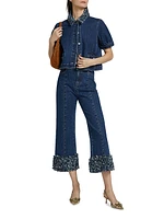 Petal Ethel Stretch-Denim Jacket
