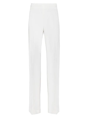 Tailored Straight-Leg Pants