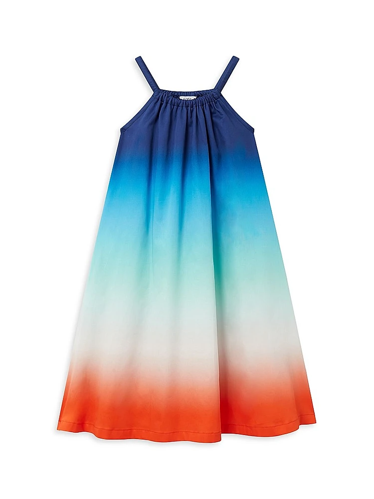 Little Girl's & Ombré Tent Dress