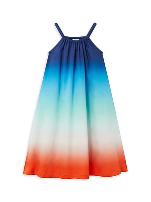 Little Girl's & Ombré Tent Dress