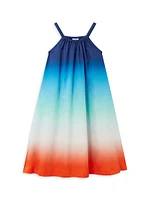 Little Girl's & Ombré Tent Dress